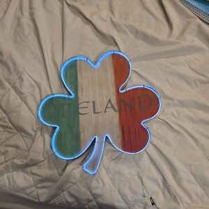 Ireland Shamrock LED Wall Sign
